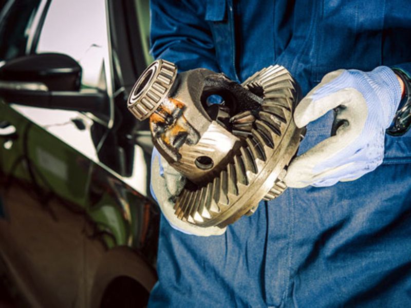 Mài mòn vi sai và bánh răng