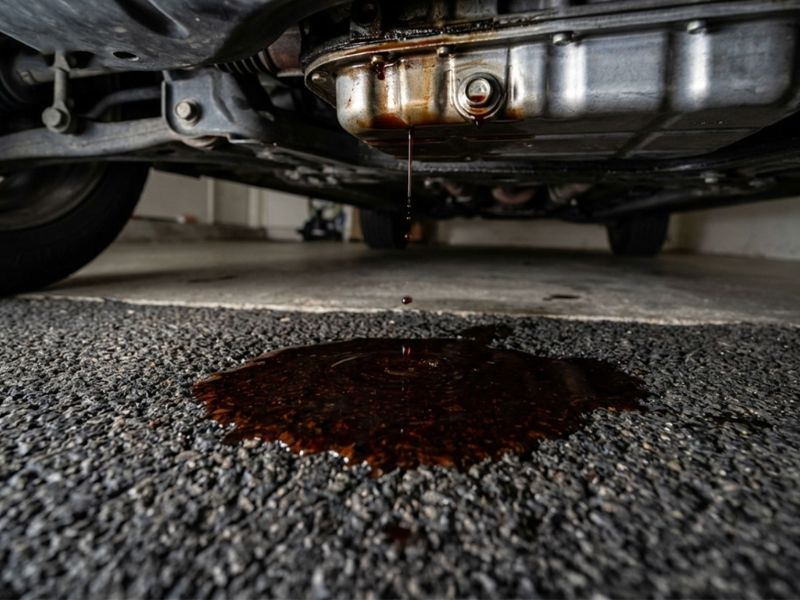 Nhỏ giọt dưới gầm (mức nguy hiểm cao)