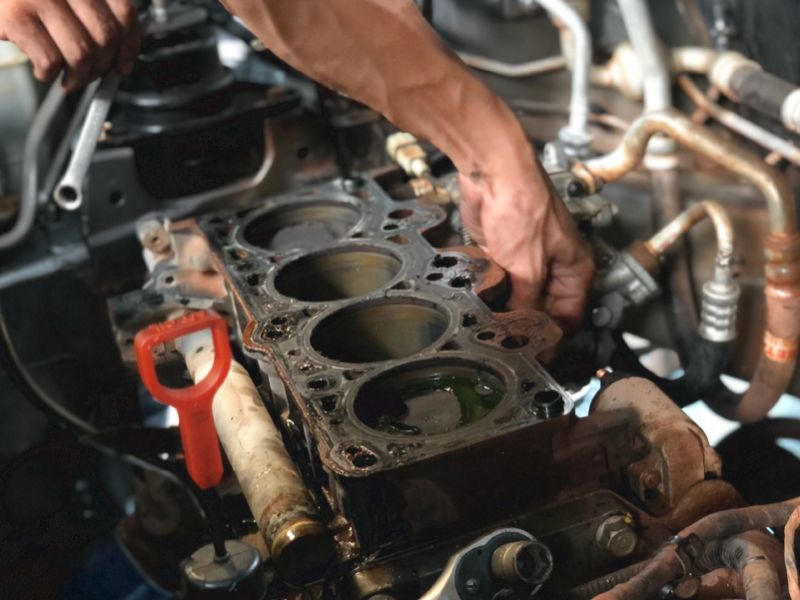 Sửa chữa và thay thế các bộ phận hư hỏng