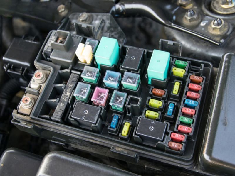 Lỗi cầu chì hoặc hệ thống điện trên xe ô tô