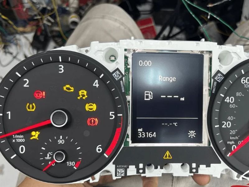 Thay bóng đèn taplo