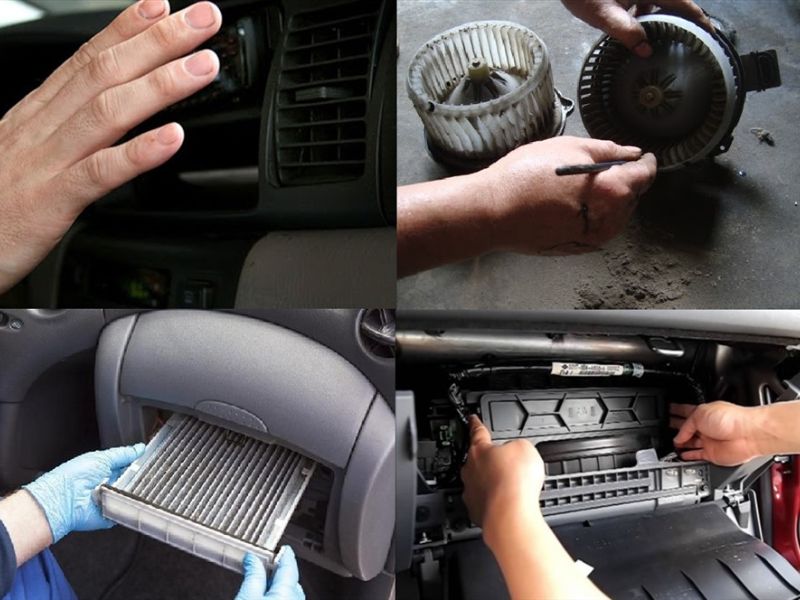 Nguyên nhân máy lạnh xe hơi thổi ra hơi nóng & cách xử lý triệt để 7 Vệ sinh toàn bộ hệ thống điều hòa để cabin lái luôn mát sâu