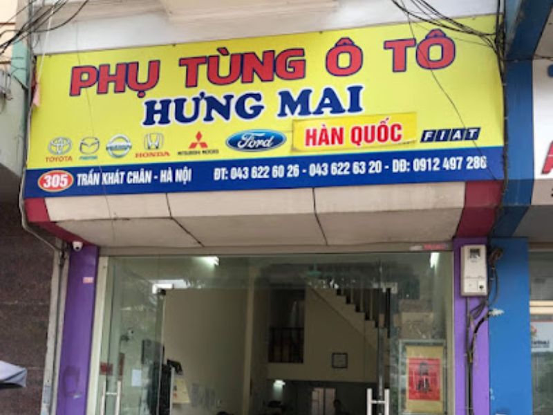 Top 10 địa điểm phụ tùng ô tô Hoàng Mai uy tín 2026 9 Phụ tùng ô tô Hưng Mai
