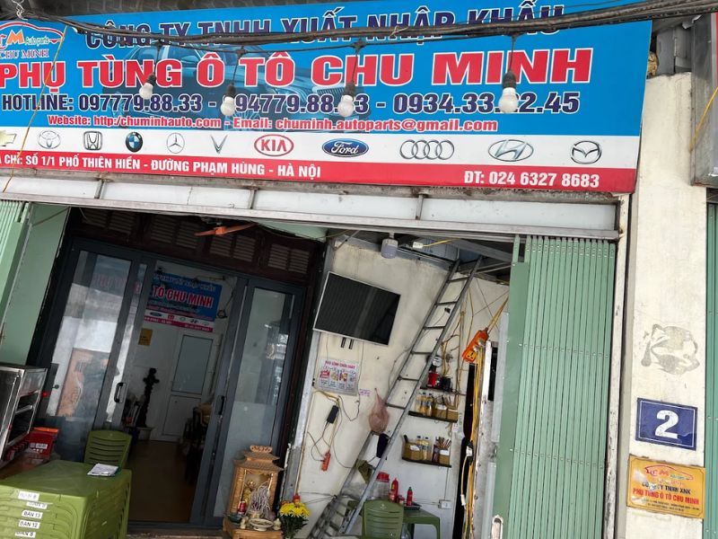 Phụ tùng ô tô Chu Minh