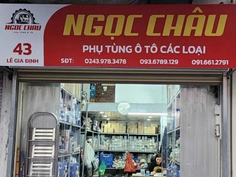 Top 10 cửa hàng phụ tùng ô tô Hai Bà Trưng uy tín, giá tốt 4 Phụ tùng ô tô Ngọc Châu