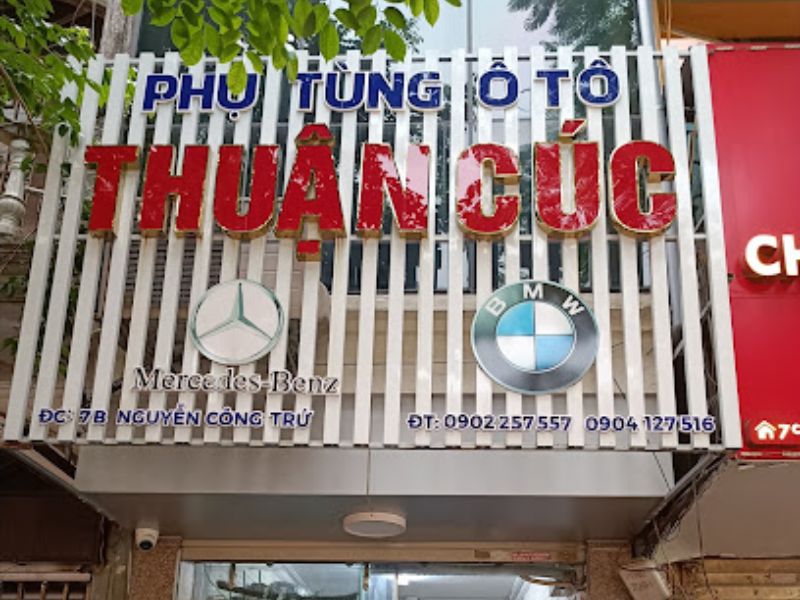 Top 10 cửa hàng phụ tùng ô tô Hai Bà Trưng uy tín, giá tốt 2 Phụ tùng ô tô Thuận Cúc