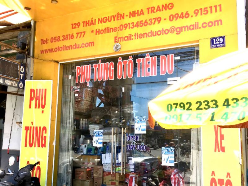 Phụ tùng ô tô Tiên Du - Phụ tùng ô tô Nha Trang