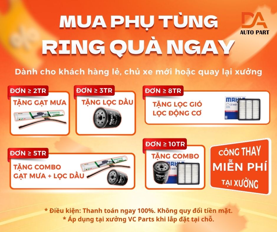 popup ưu đãi Phụ Tùng Đức Anh