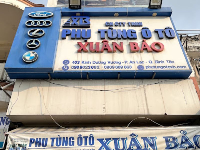 Top 9+ địa chỉ phụ tùng ô tô Bình Tân uy tín nhất 2026 3 Cửa hàng phụ tùng ô tô Xuân Bảo