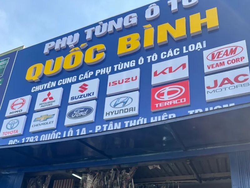 Phụ tùng ô tô Quốc Bình - Phụ tùng ô tô TP HCM