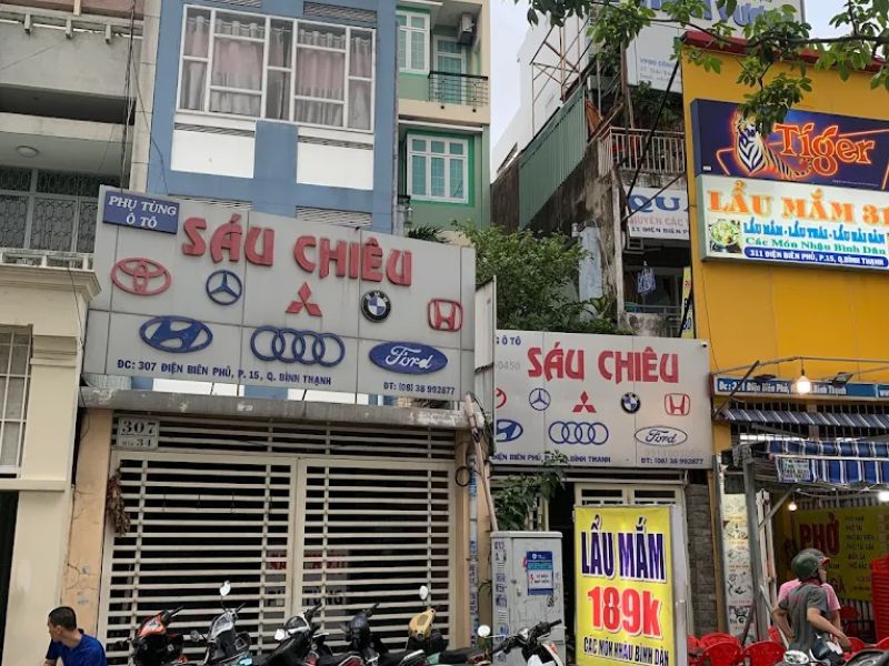Phụ tùng ô tô Sáu Chiêu