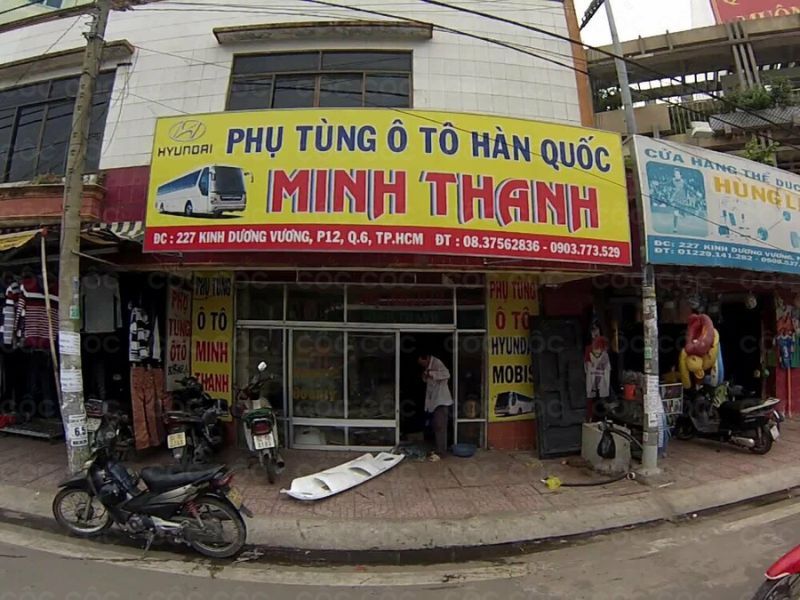 Phụ Tùng Ô Tô Minh Thanh - Phụ tùng ô tô quận 6 