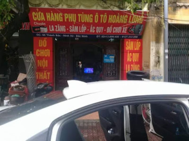 Cửa Hàng Phụ Tùng Ô Tô Hoàng Long