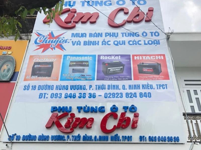 Cửa Hàng Phụ Tùng Ô Tô Kim Chi