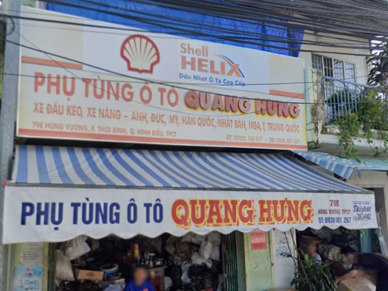 Phụ Tùng Ô Tô Quang Hưng - Phụ tùng ô tô Ninh Kiều