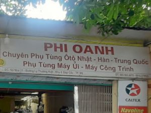 Phụ Tùng Oto Phi Oanh - Phụ tùng ô tô Bắc Ninh