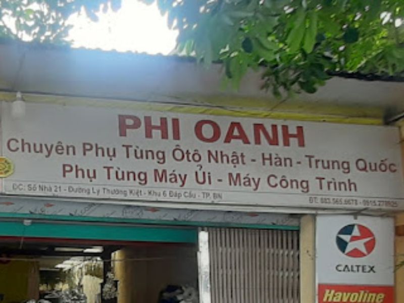 Phụ Tùng Oto Phi Oanh - Phụ tùng ô tô Bắc Ninh