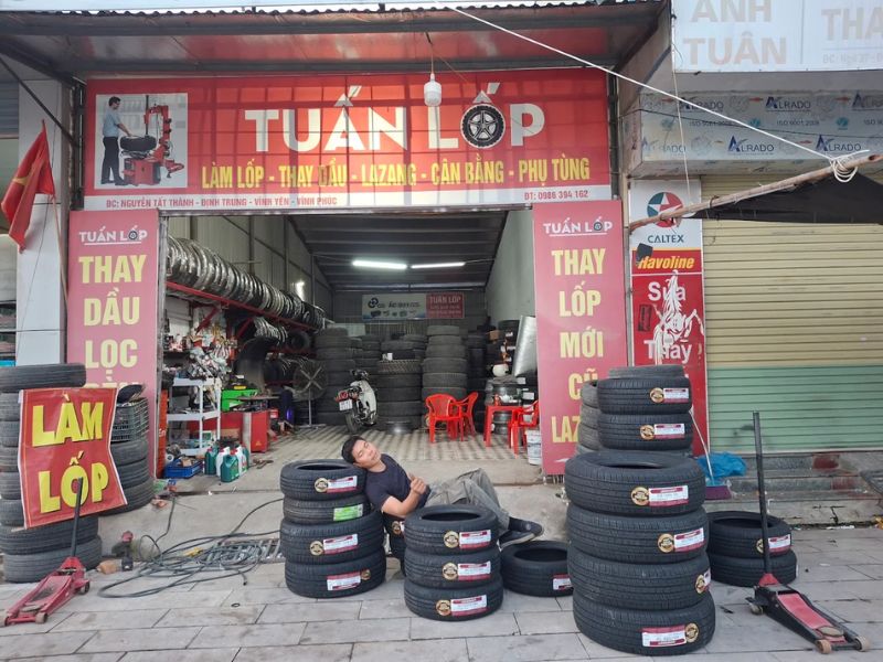 Top 5 cửa hàng phụ tùng ô tô Tam Đảo chất lượng uy tín 5 Tuấn Lốp