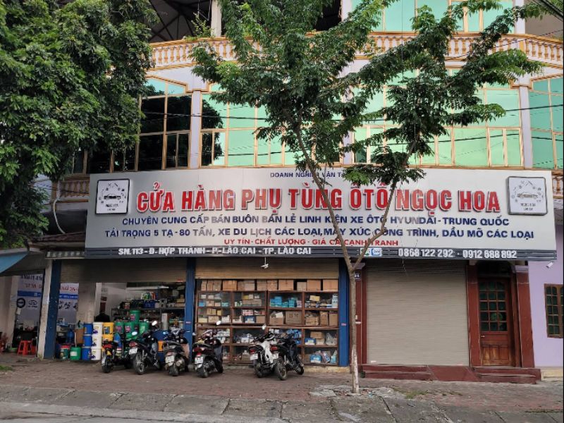 10 cửa hàng phụ tùng ô tô Lào Cai chất lượng, giá tốt 3 Phụ tùng ô tô Ngọc Hoa