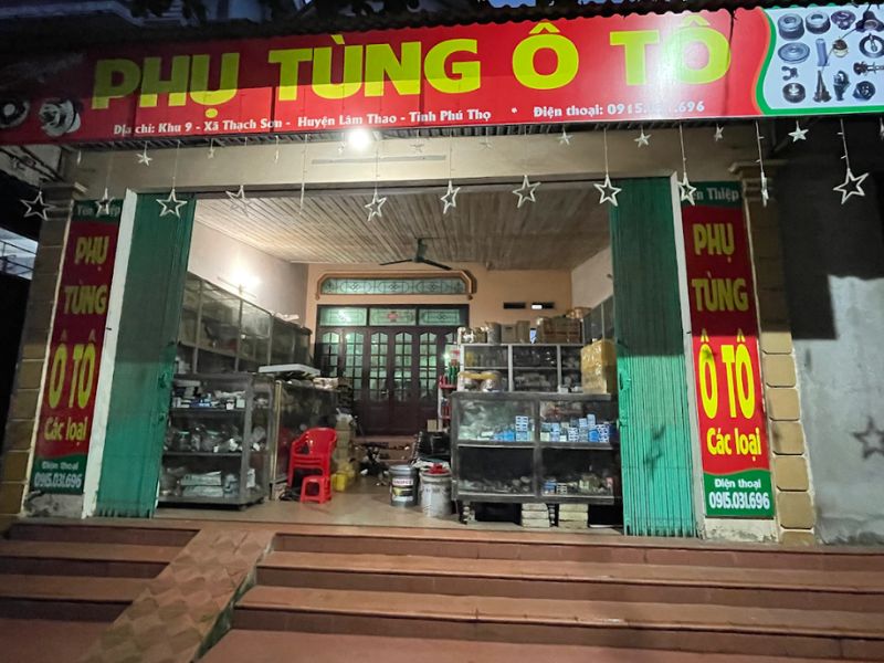 Cửa Hàng Phụ Tùng Ô Tô Yến Thiệp - Phụ Tùng Ô Tô Phú Thọ