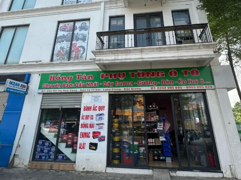 Top 6 cửa hàng phụ tùng ô tô Lạng Giang chất lượng, giá tốt 4 Phụ Tùng Ô Tô Hồng Tân