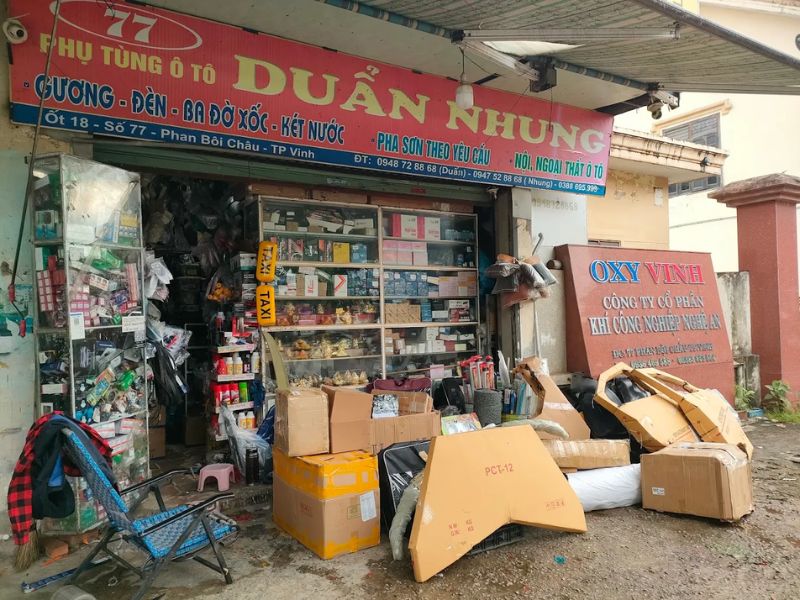 Cửa hàng phụ tùng ô tô Duẩn Nhung