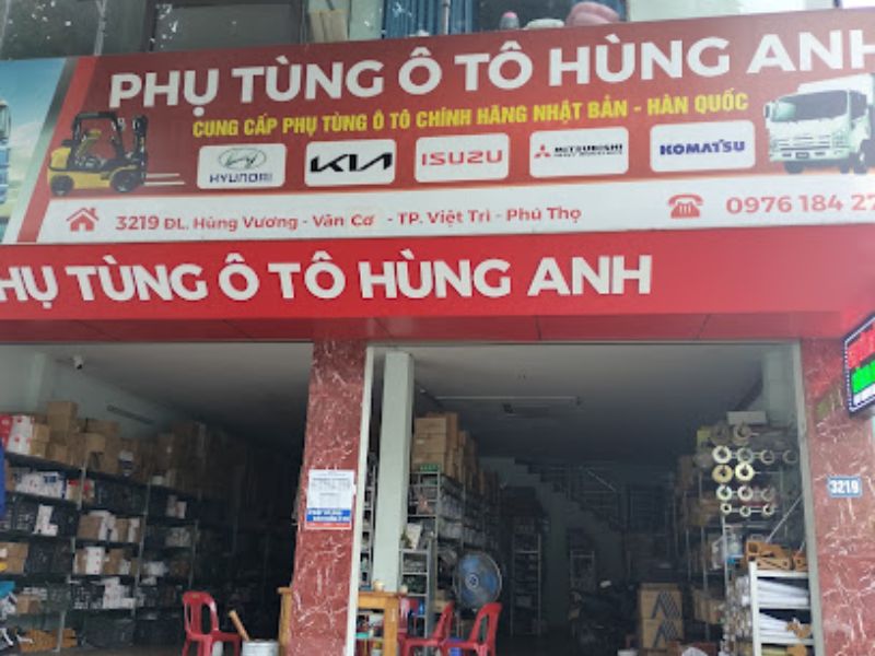 Cửa hàng phụ tùng ôtô Hùng Anh